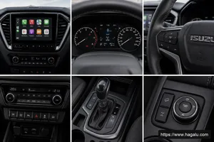 Isuzu D-Max interior view 2 for South African vehicle comparison