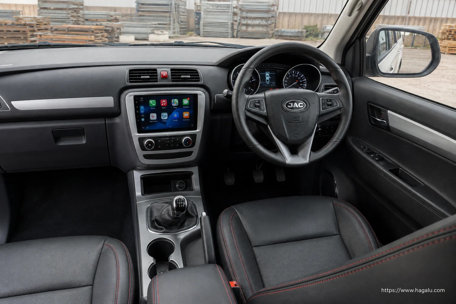 JAC T6 Single Cab interior view 1 for South African vehicle comparison