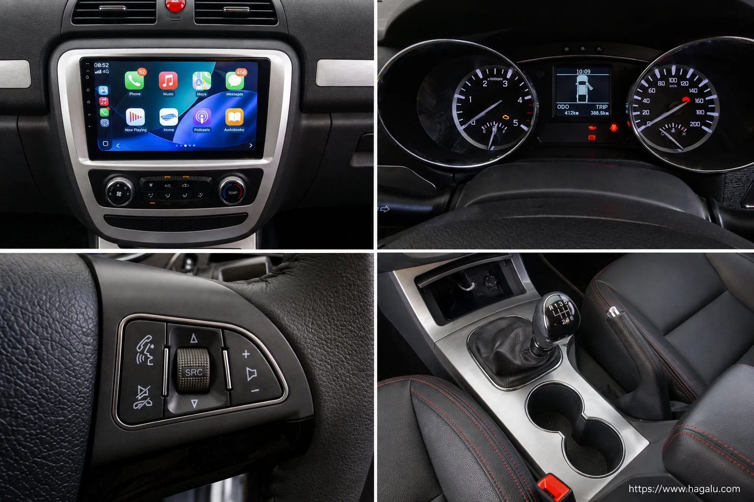 JAC T6 Single Cab interior view 2 for South African vehicle comparison