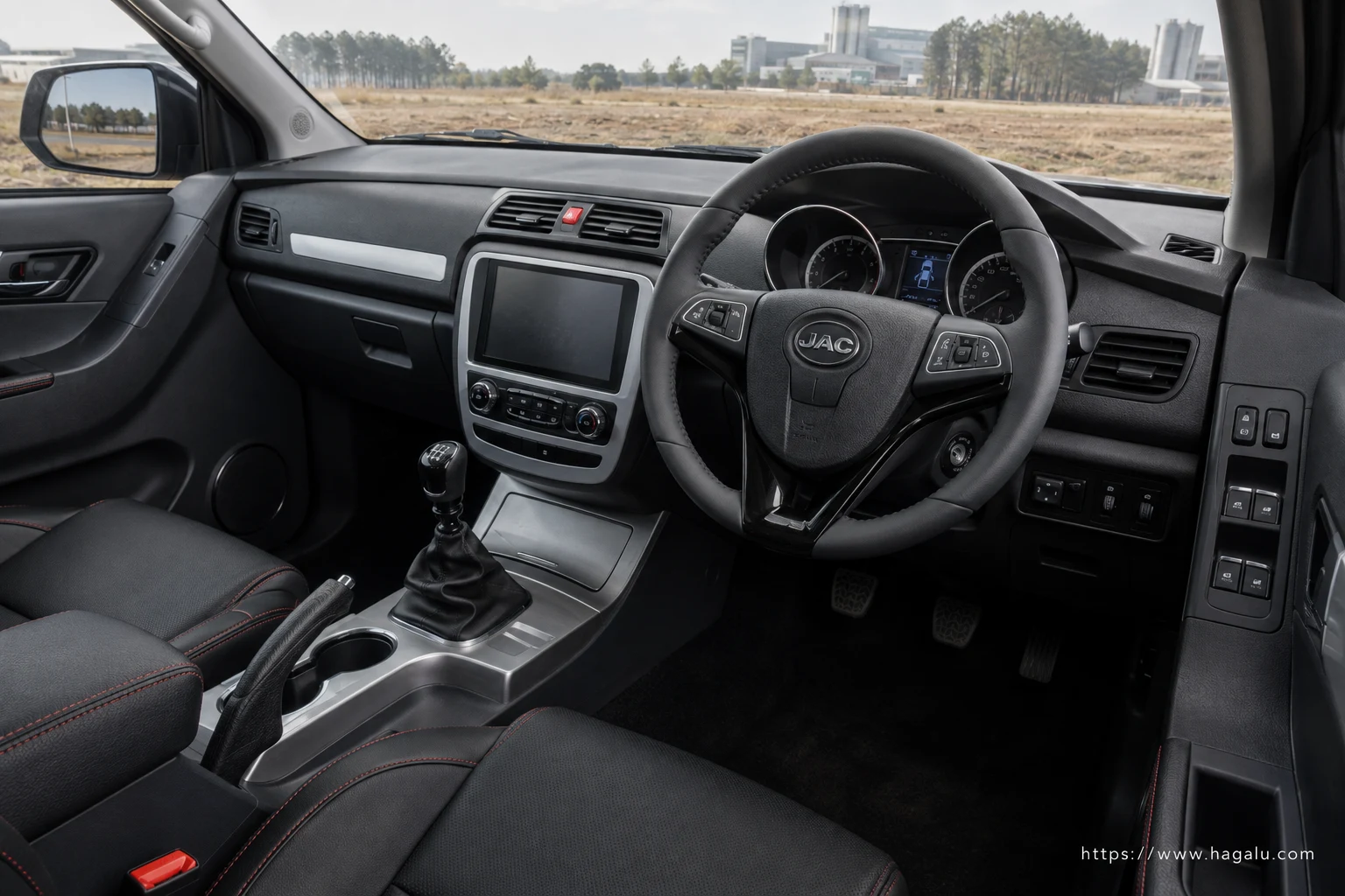 JAC T8 Double Cab interior view 1 for South African vehicle comparison