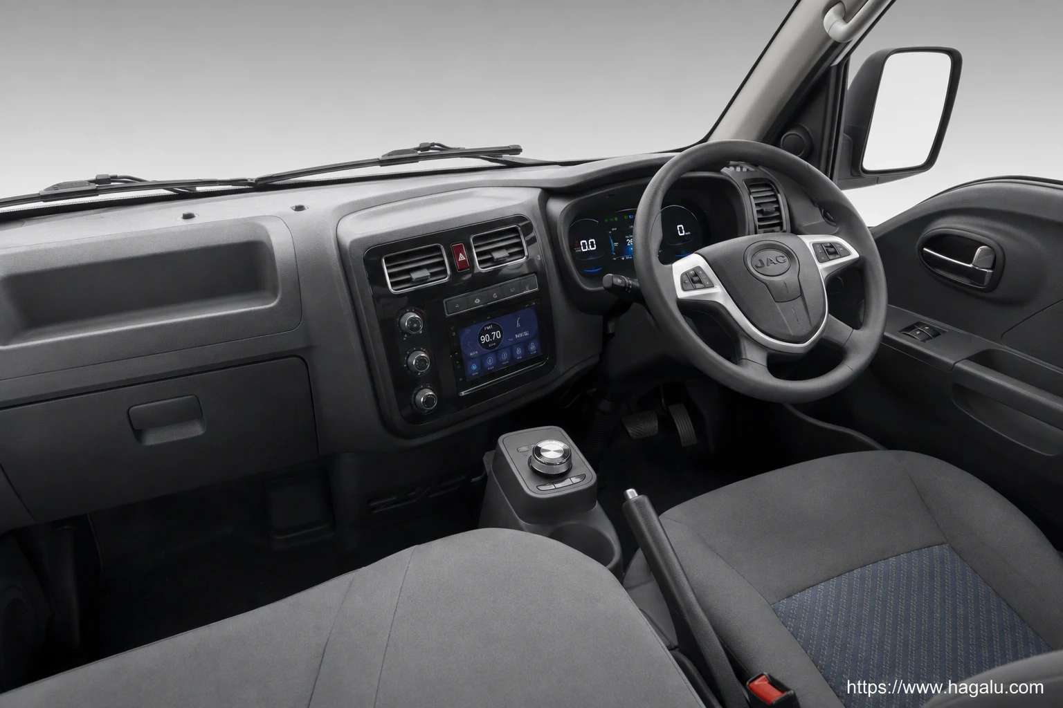 JAC X200 EV interior view 1 for South African vehicle comparison