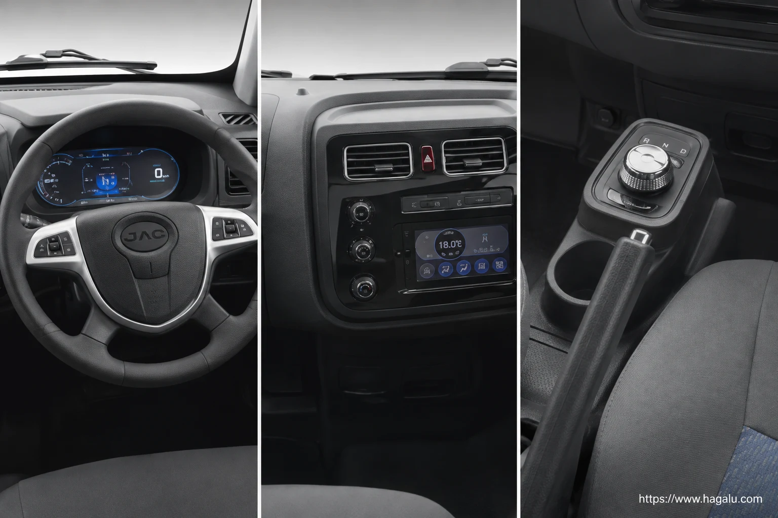 JAC X200 EV interior view 2 for South African vehicle comparison