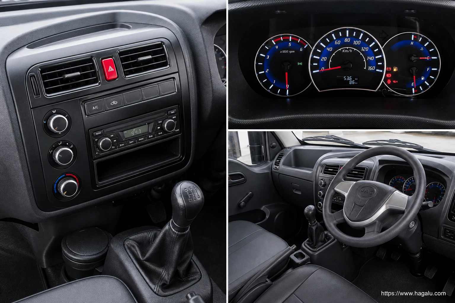 JAC X200 Single Cab interior view 2 for South African vehicle comparison