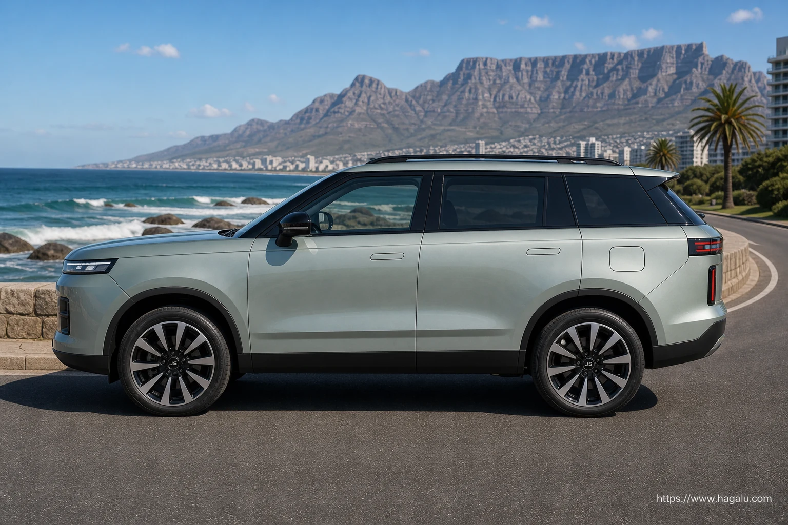 Jaecoo J5 exterior view 3 — South Africa 2026