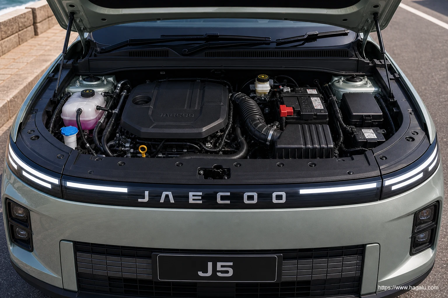 Jaecoo J5 exterior view 5 — South Africa 2026