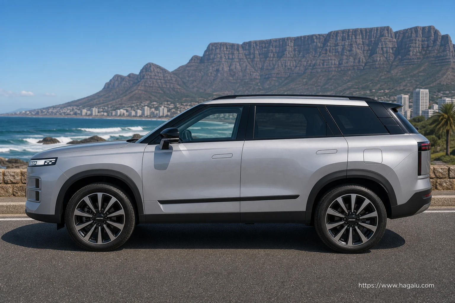 Jaecoo J7 exterior view 3 — South Africa 2026