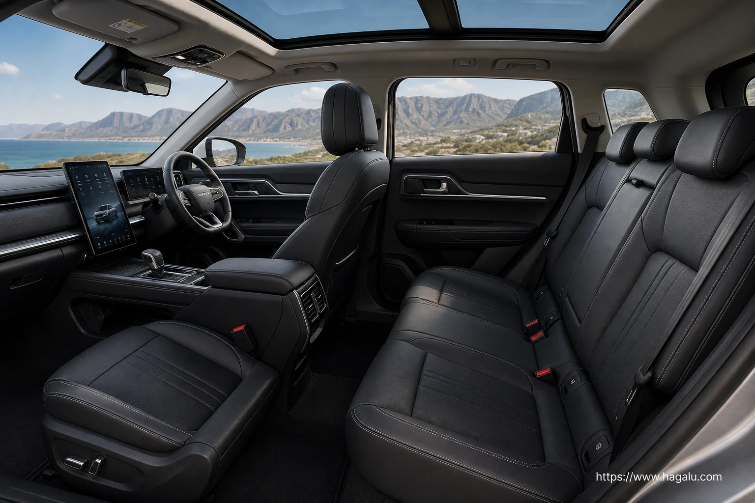 Jaecoo J7 interior view 3 for South African vehicle comparison
