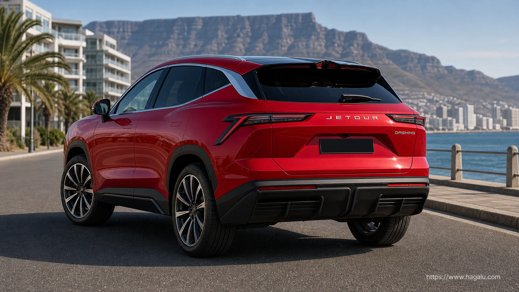 Jetour Dashing exterior view 2 — South Africa 2026