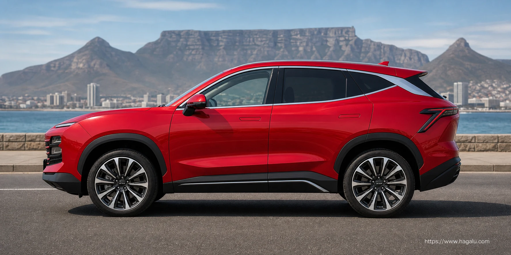 Jetour Dashing exterior view 3 — South Africa 2026