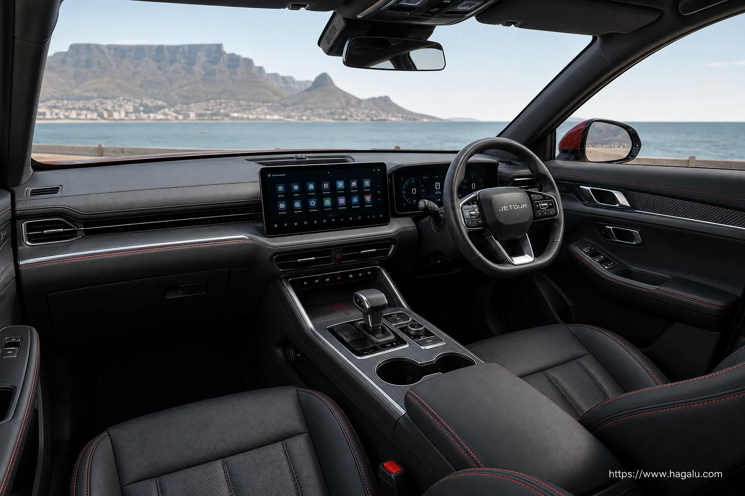 Jetour Dashing interior view 1 for South African vehicle comparison