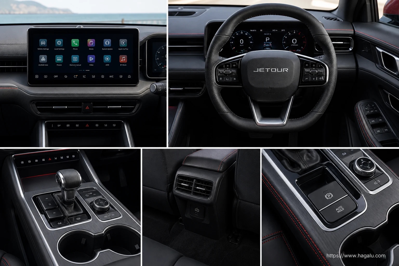 Jetour Dashing interior view 2 for South African vehicle comparison