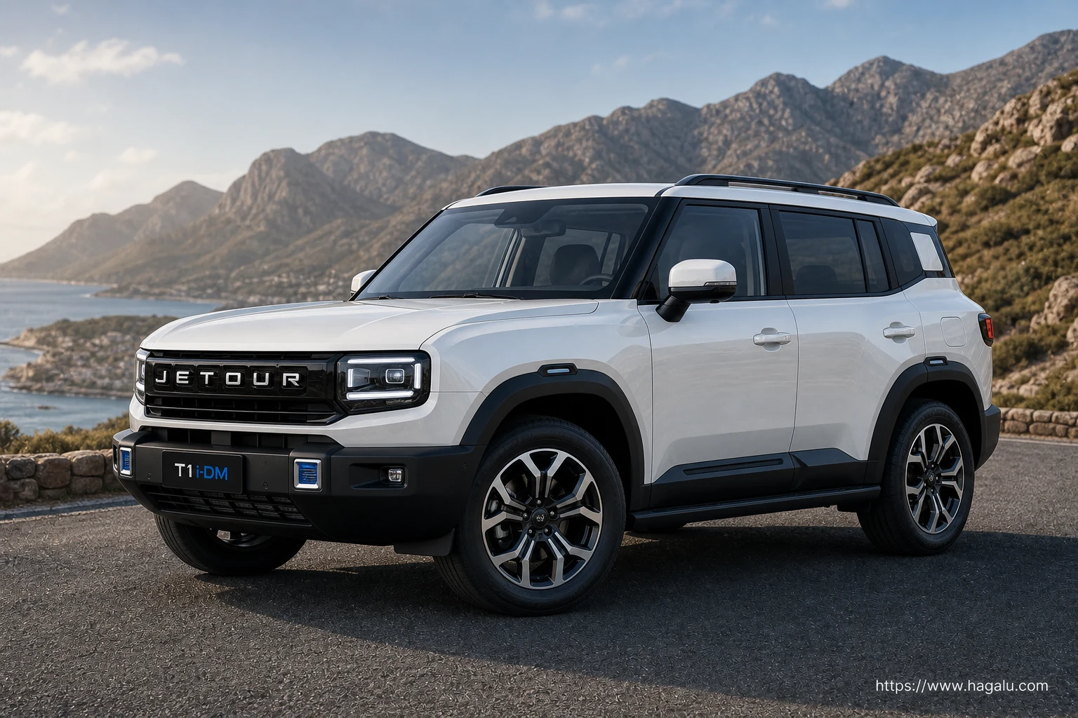 Jetour T1 i-DM exterior view 1 — price and specifications in South Africa