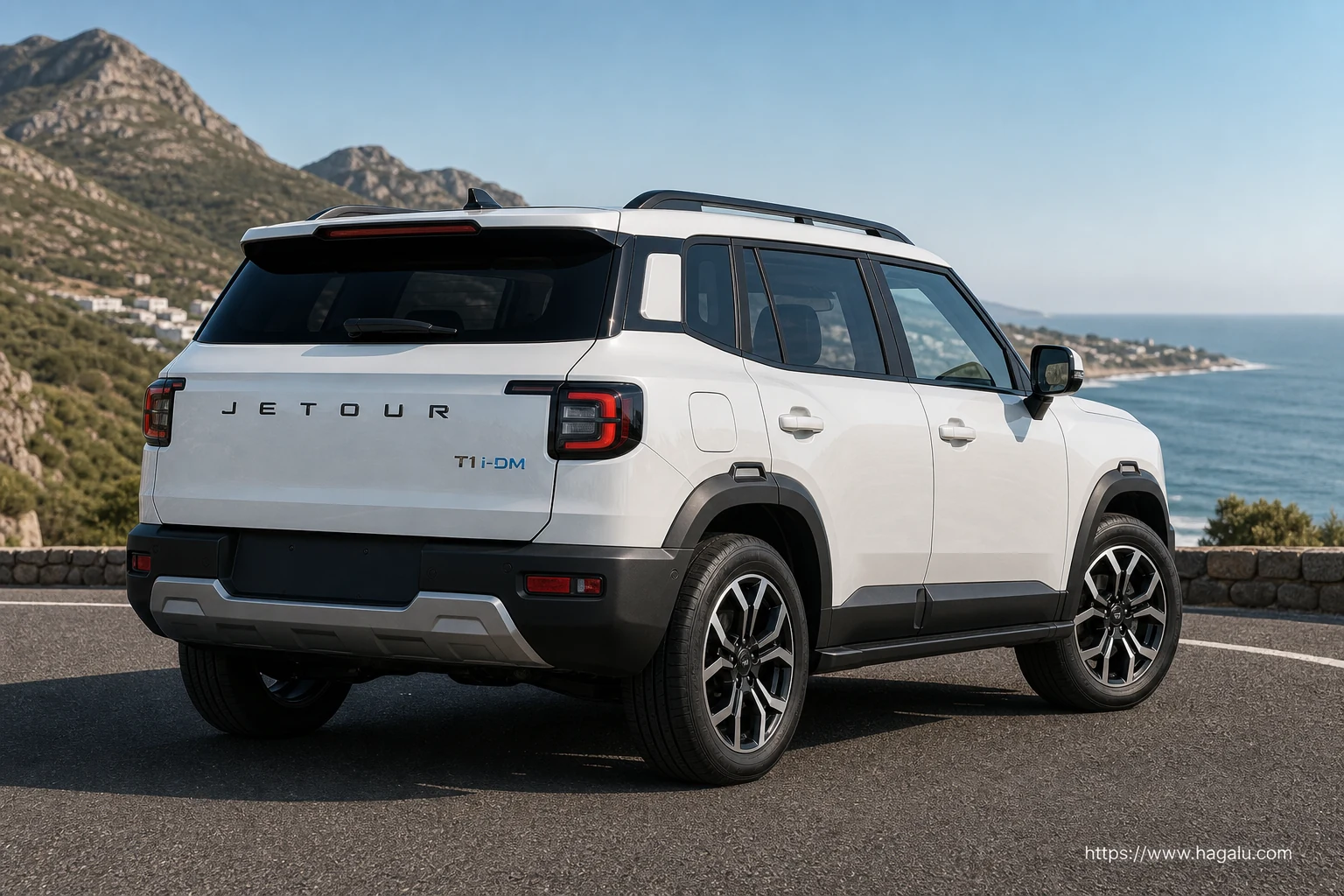 Jetour T1 i-DM exterior view 2 — South Africa 2026
