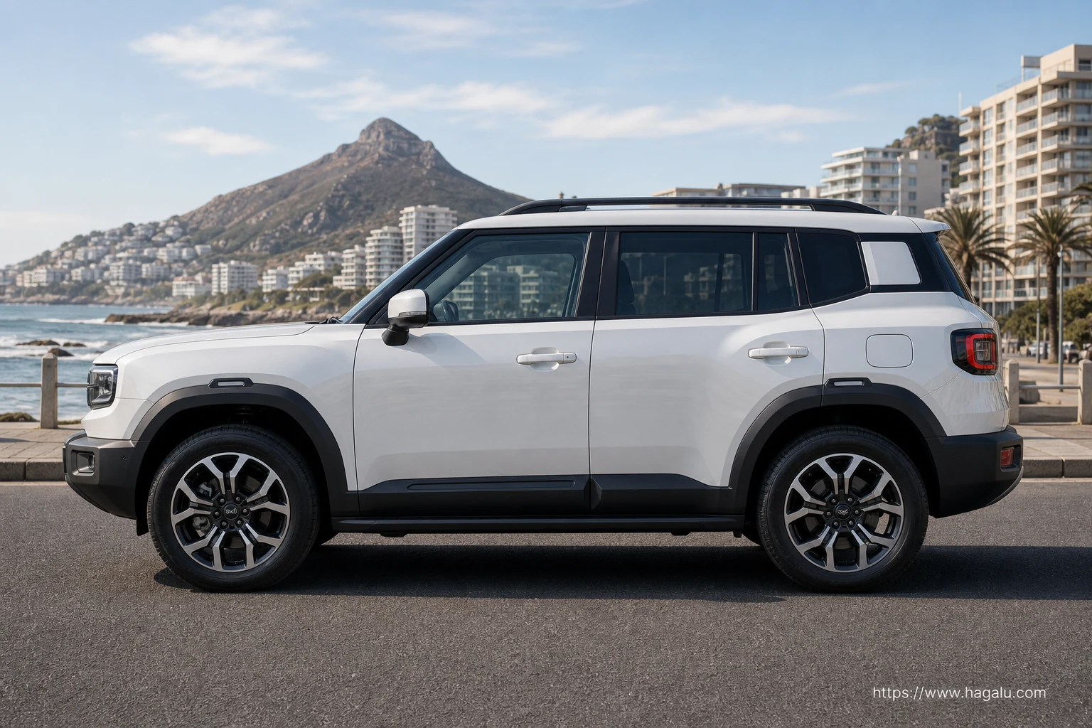 Jetour T1 i-DM exterior view 3 — South Africa 2026