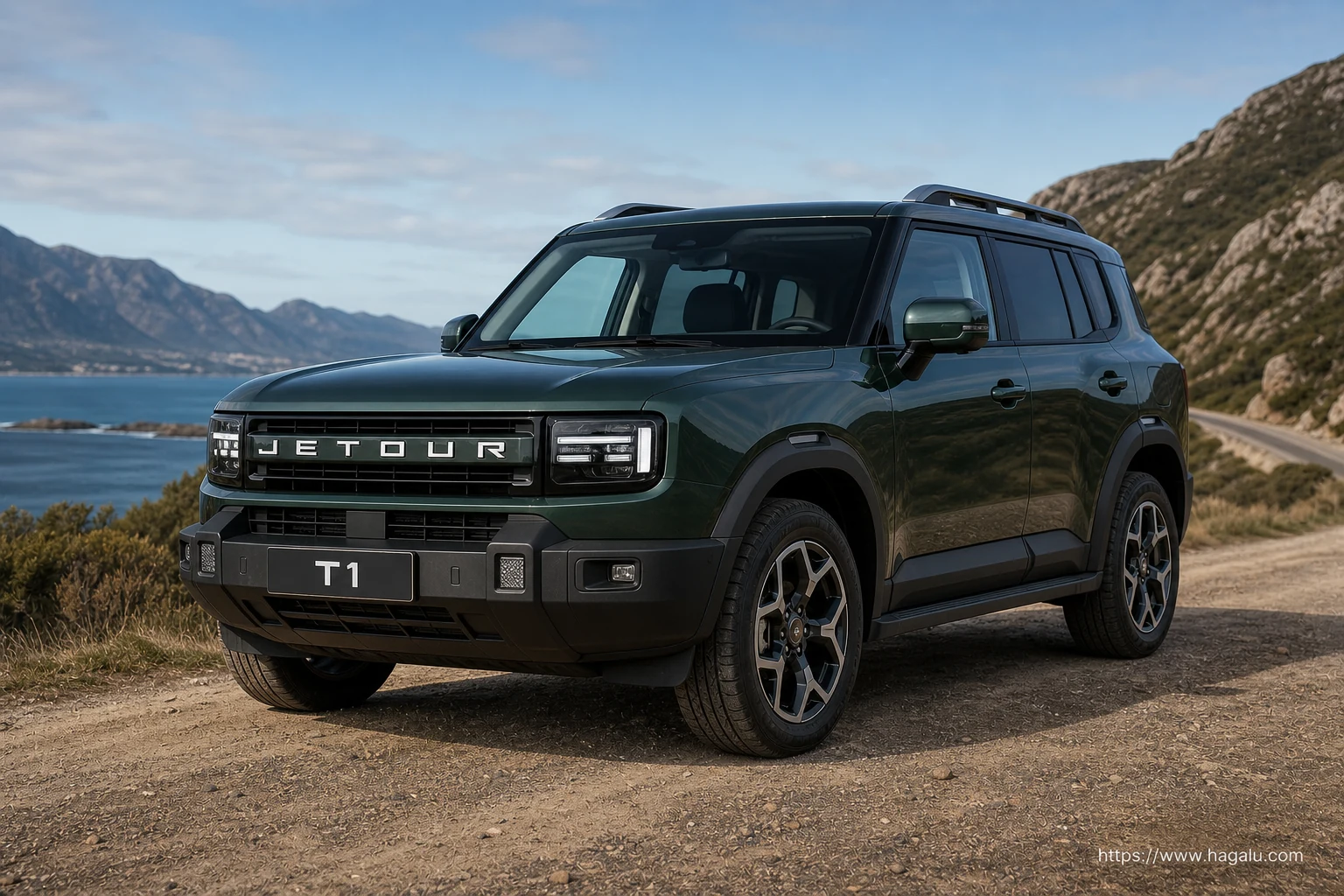 Jetour T1 exterior view 1 — price and specifications in South Africa