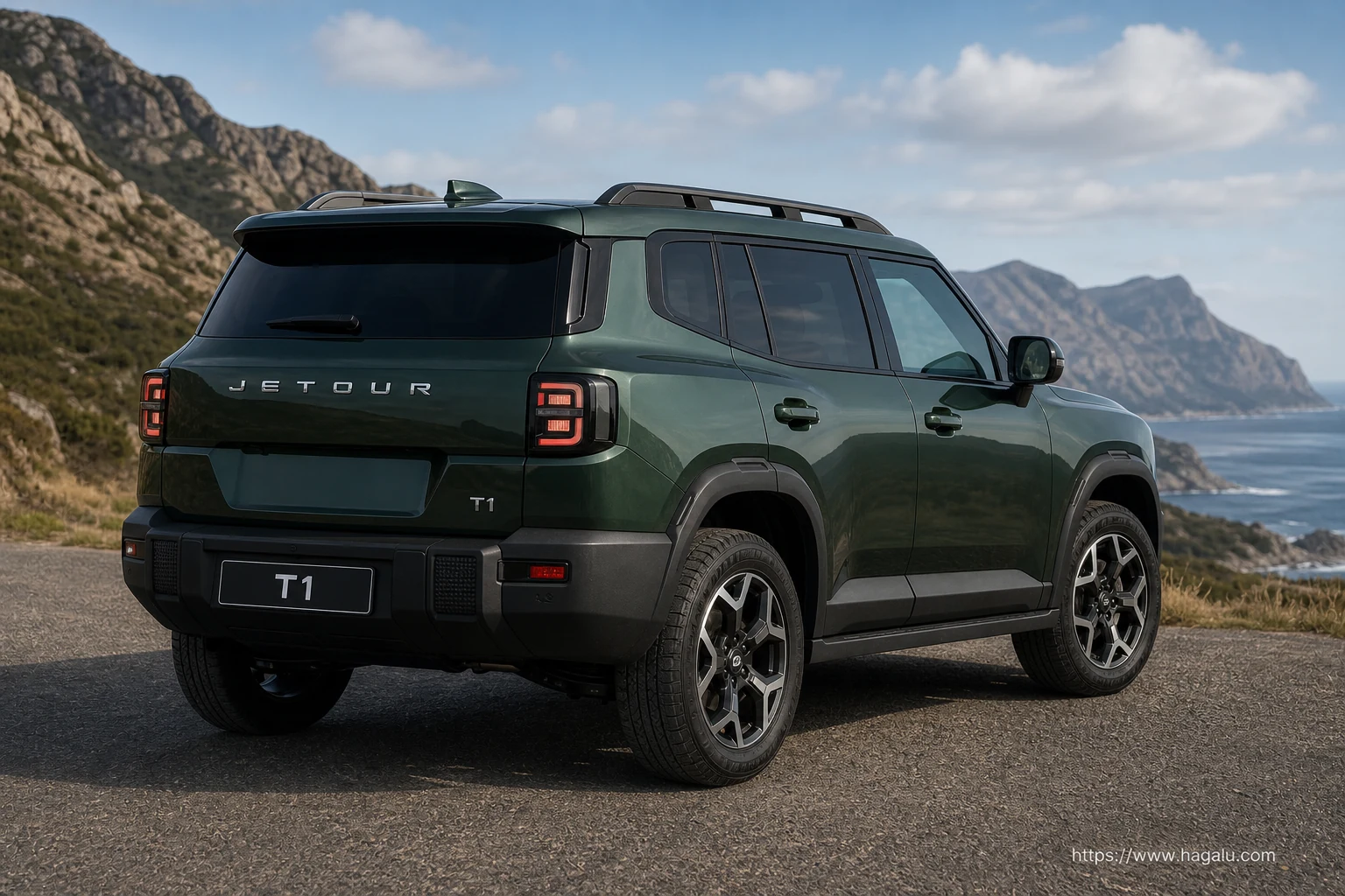 Jetour T1 exterior view 2 — South Africa 2026