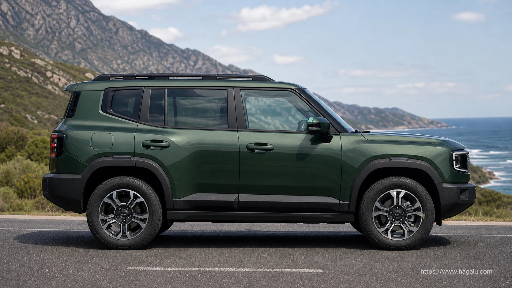 Jetour T1 exterior view 3 — South Africa 2026