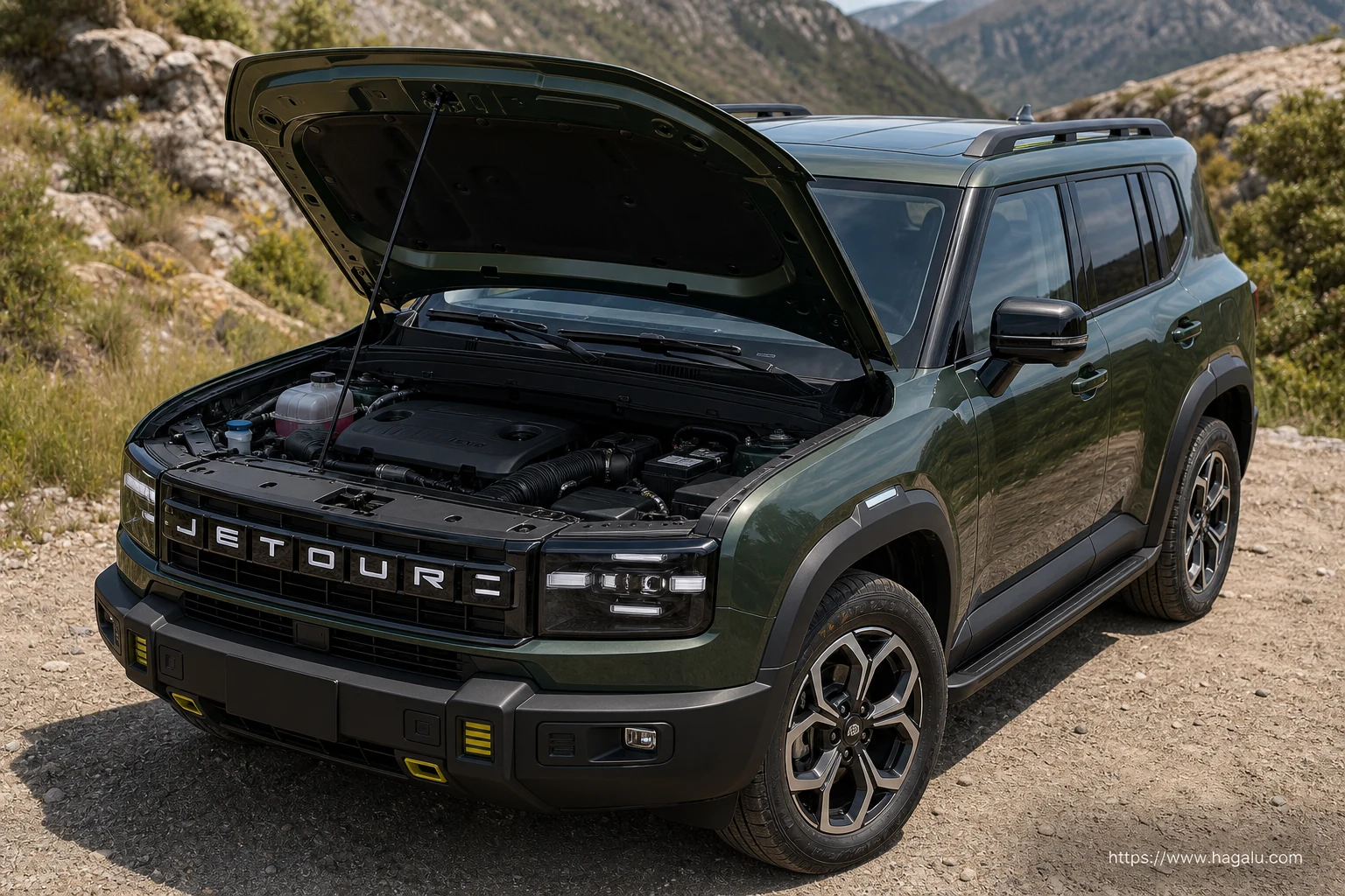Jetour T1 exterior view 5 — South Africa 2026