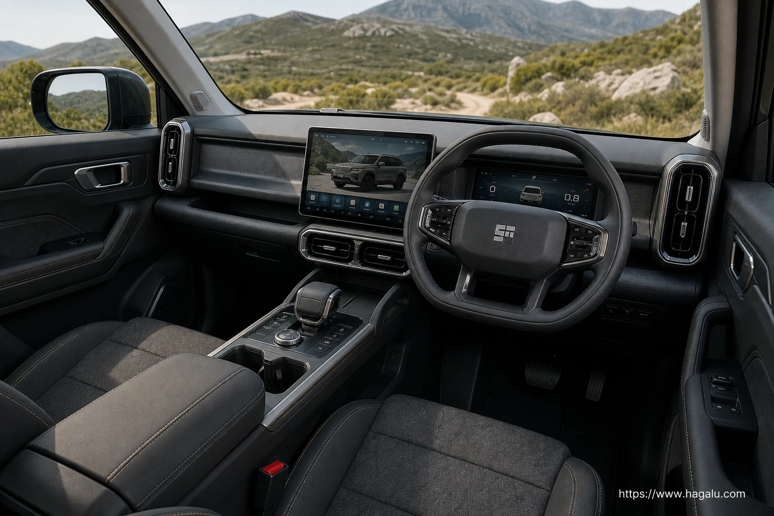 Jetour T1 interior view 1 for South African vehicle comparison