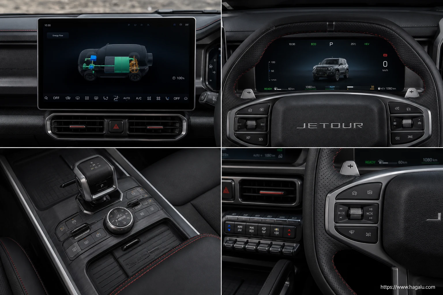 Jetour T2 i-DM interior view 2 for South African vehicle comparison