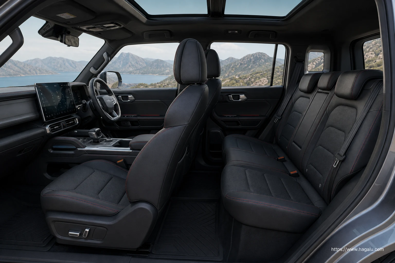 Jetour T2 i-DM interior view 3 for South African vehicle comparison