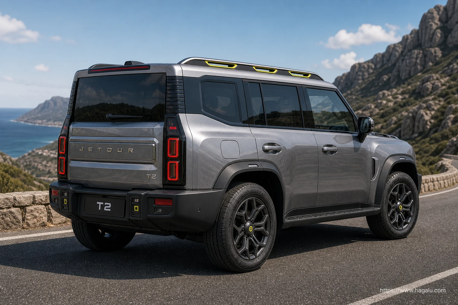 Jetour T2 exterior view 2 — South Africa 2026
