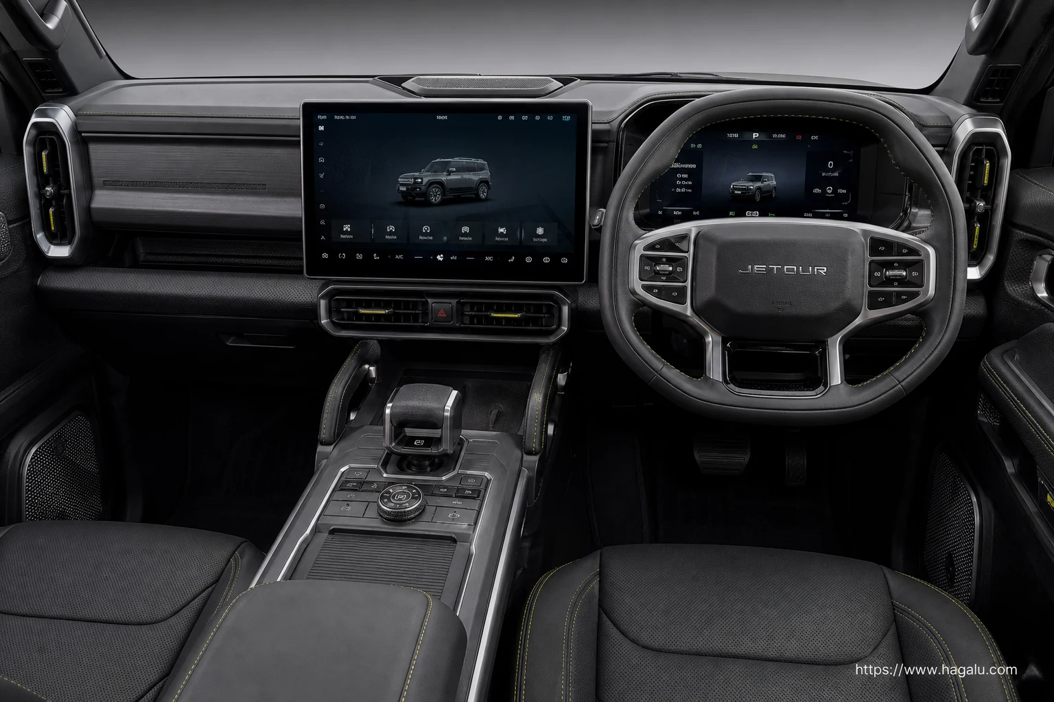 Jetour T2 interior view 1 for South African vehicle comparison