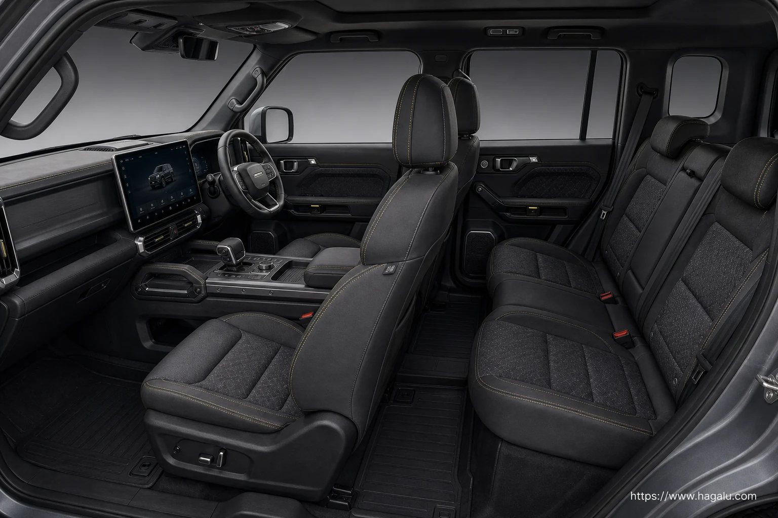 Jetour T2 interior view 3 for South African vehicle comparison