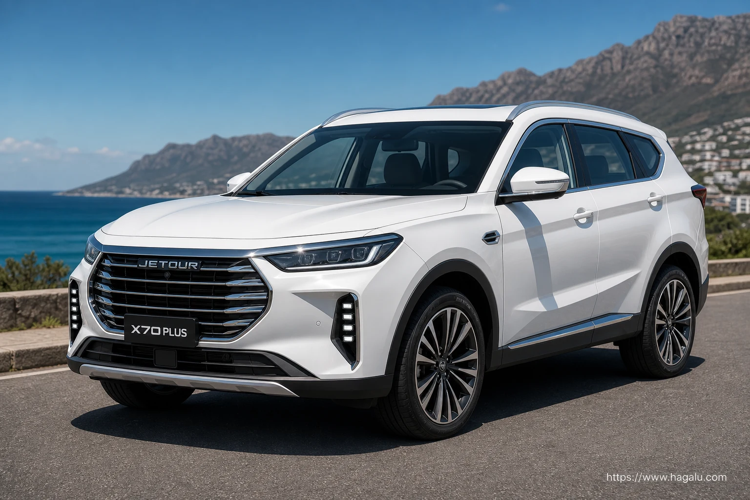 Jetour X70 Plus exterior view 1 — price and specifications in South Africa