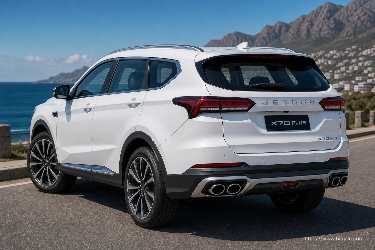 Jetour X70 Plus exterior view 2 — South Africa 2026