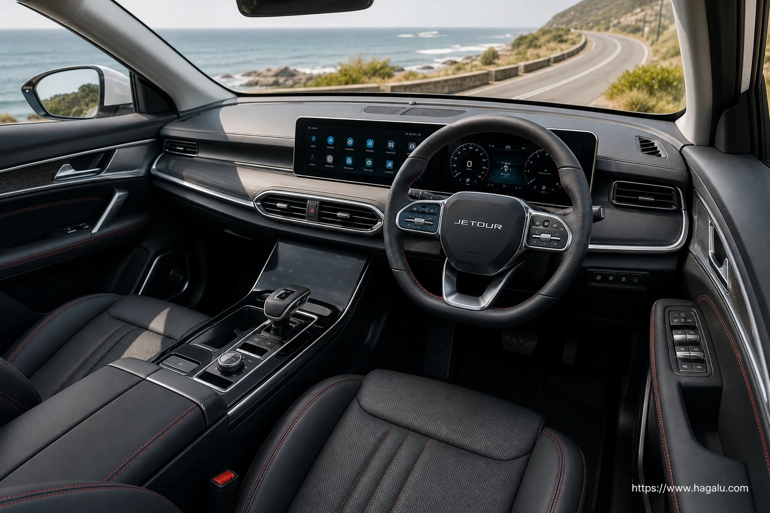 Jetour X70 Plus interior view 1 for South African vehicle comparison