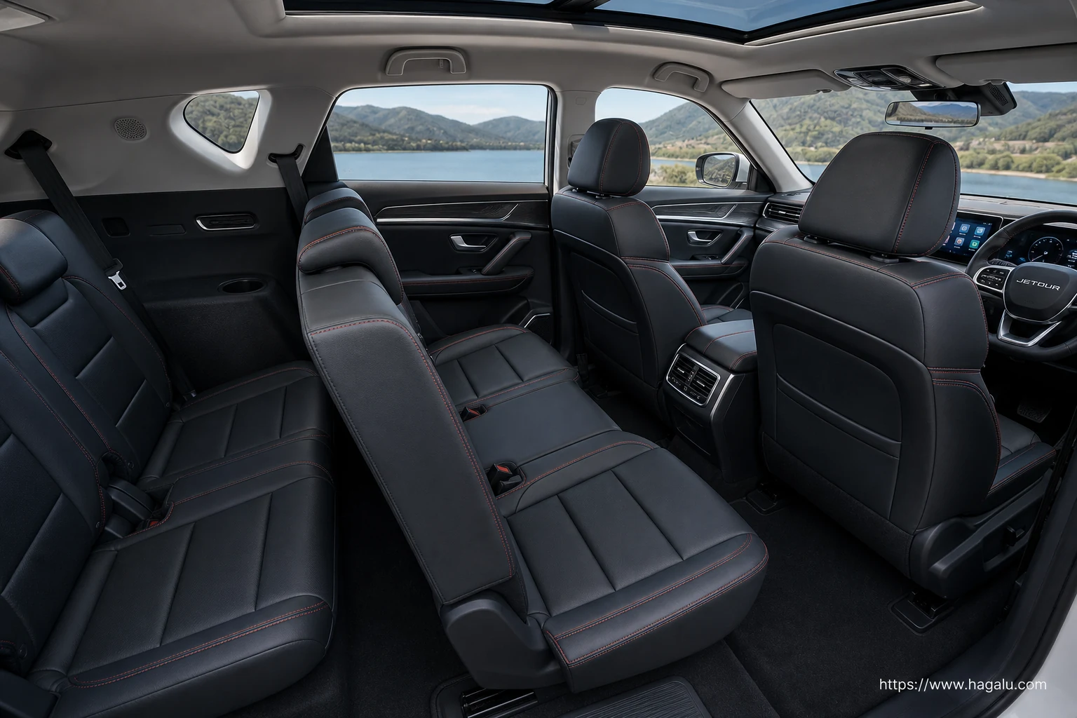 Jetour X70 Plus interior view 3 for South African vehicle comparison