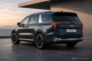 KIA Carnival exterior view 2 — South Africa 2026