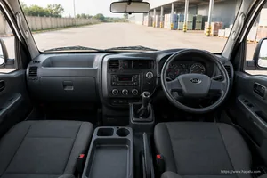 KIA K2500 interior view 1 for South African vehicle comparison