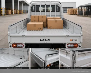 KIA K2700 interior view 5 for South African vehicle comparison