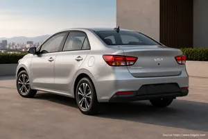 KIA Pegas exterior view 2 — South Africa 2026