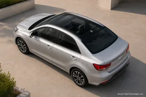 KIA Pegas exterior view 4 — South Africa 2026