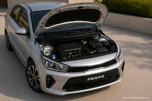 KIA Pegas exterior view 5 — South Africa 2026