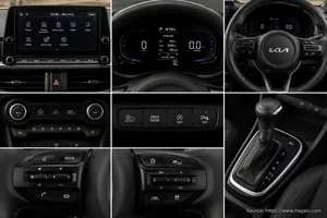 KIA Picanto interior view 2 for South African vehicle comparison