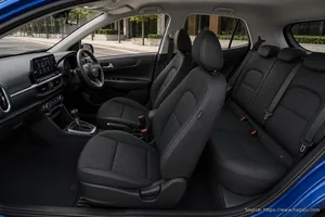 KIA Picanto interior view 3 for South African vehicle comparison
