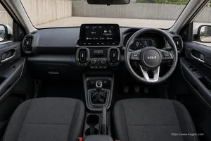 KIA Sonet Panel Van interior view 1 for South African vehicle comparison