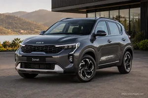 KIA Sonet exterior view 1 — price and specifications in South Africa
