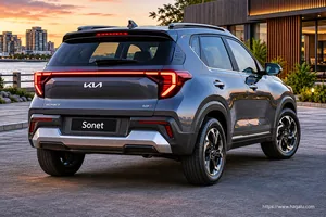 KIA Sonet exterior view 2 — South Africa 2026