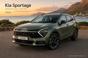 KIA Sportage exterior view 1 — price and specifications in South Africa