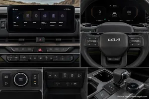 KIA Tasman interior view 2 for South African vehicle comparison