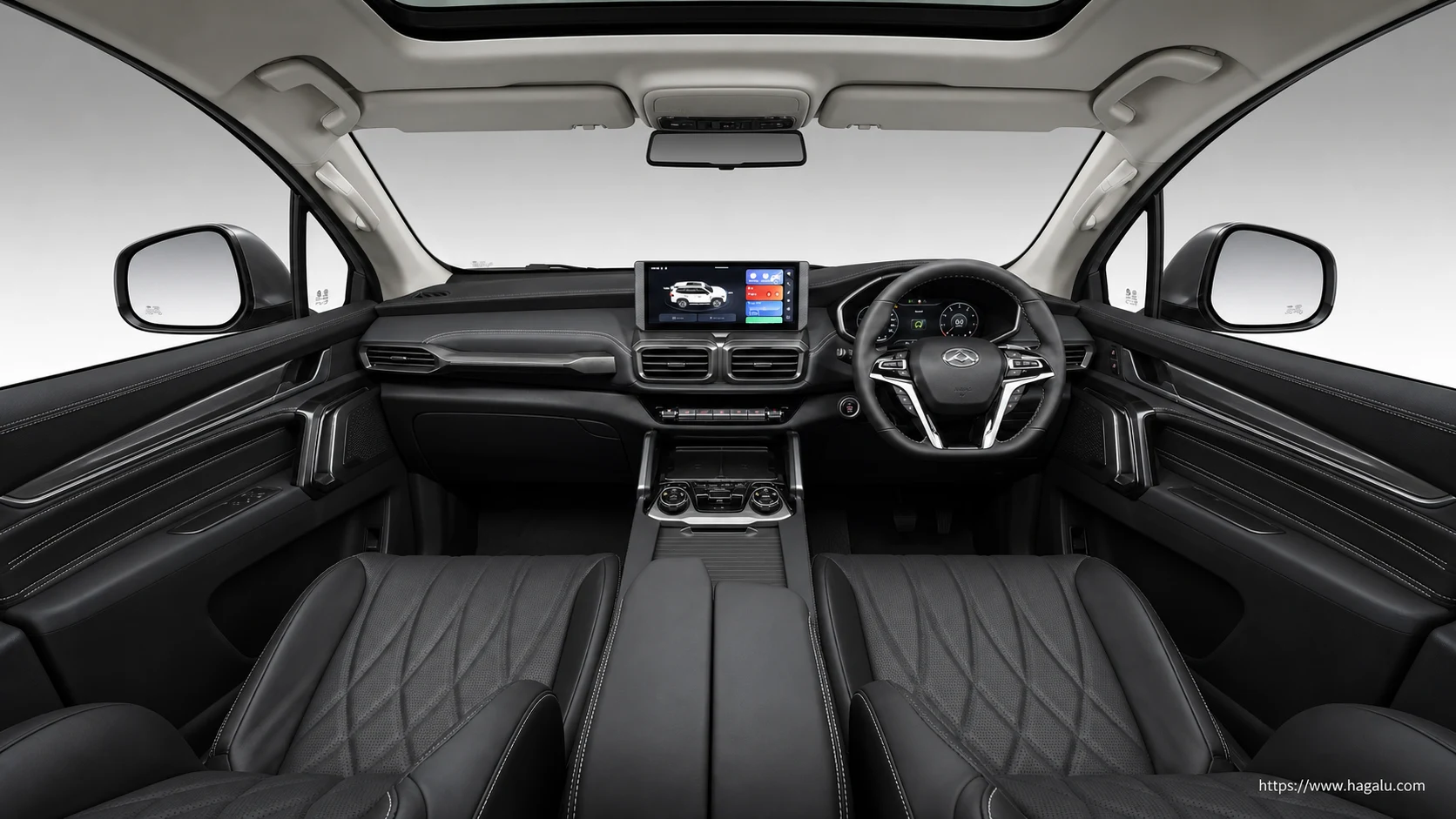 LDV D90 interior view 1 for South African vehicle comparison