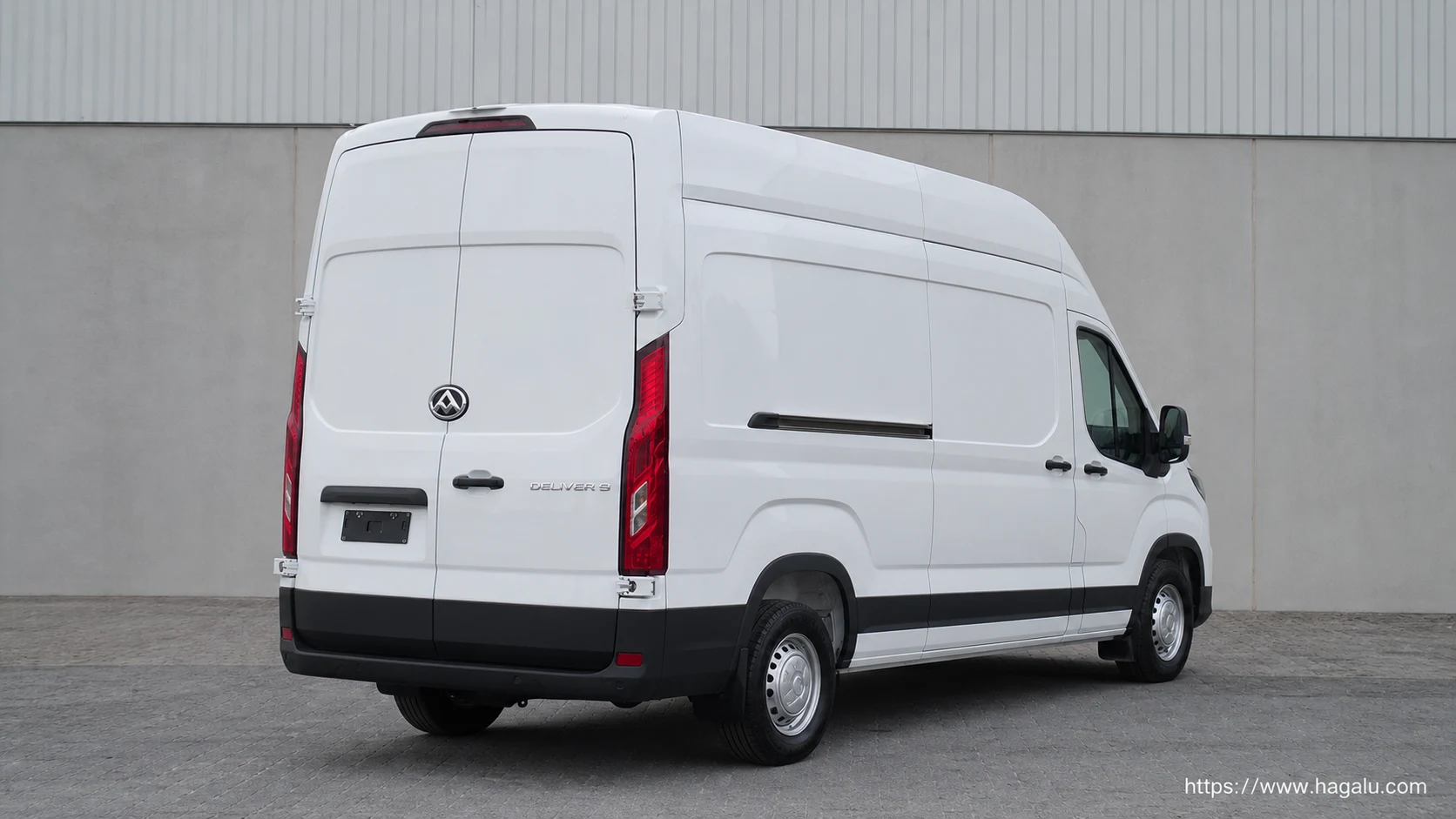 Ldv Deliver 9 rear three-quarter exterior showing the taillights, tailgate and rear design in South Africa