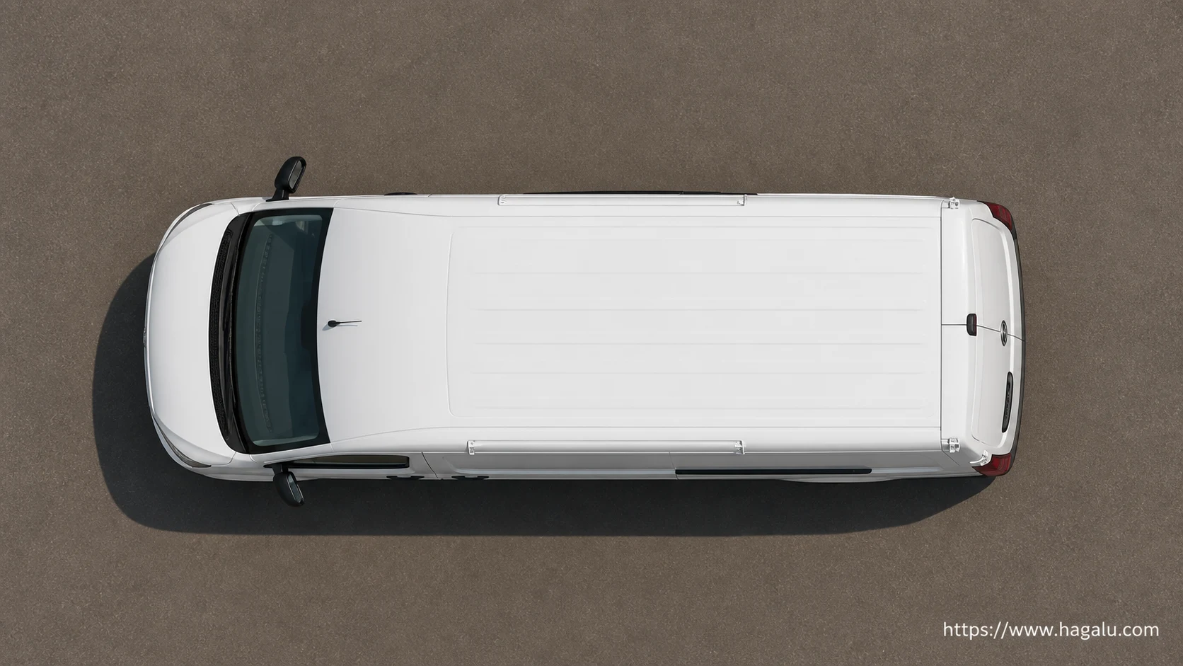 Ldv Deliver 9 top-down seating layout showing the roof design and cabin arrangement in South Africa