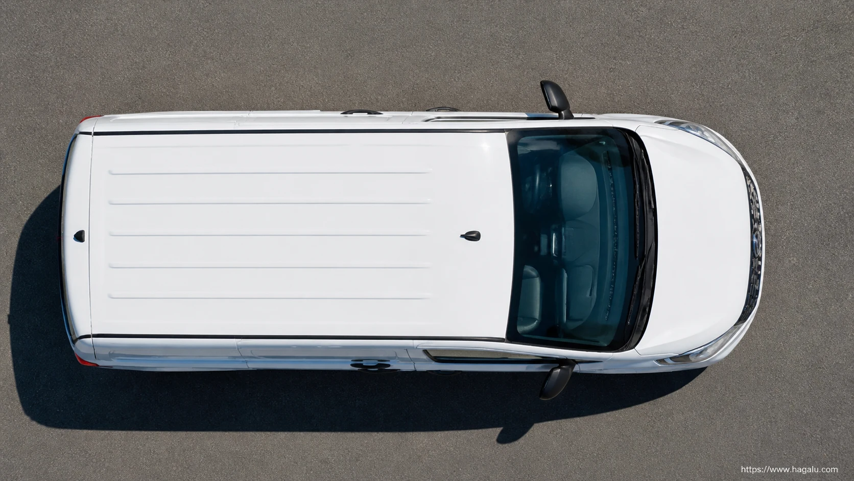 Ldv G10+ Van top-down seating layout showing the roof design and cabin arrangement in South Africa