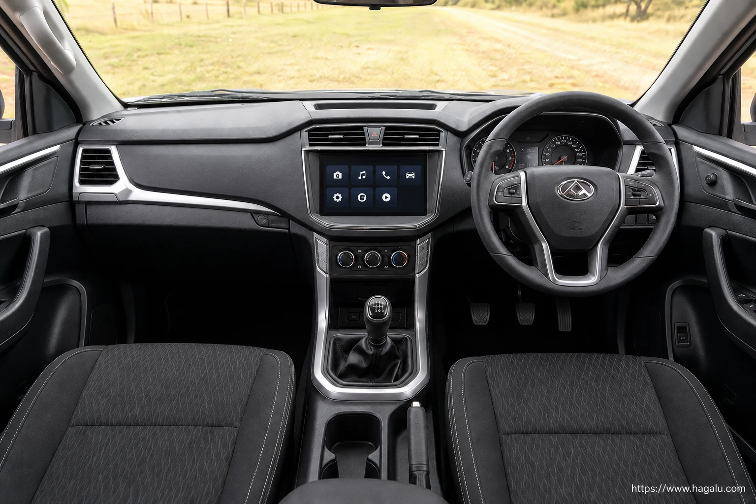 LDV T60 Utility Single Cab interior view 1 for South African vehicle comparison